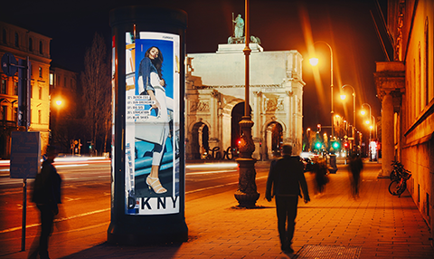 Premium-Citylight-Säulen